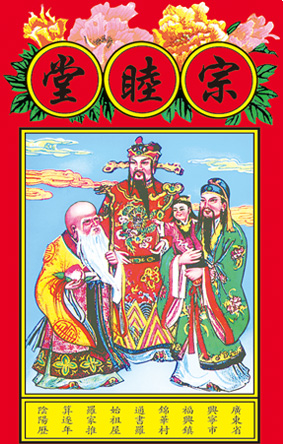 宗睦堂年画